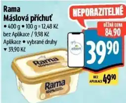 Albert Rama Máslová příchuť nabídka