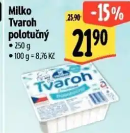 Albert Milko Tvaroh polotučný nabídka