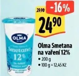 Albert Olma Smetana na vaření 12% nabídka