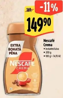 Albert Nescafé Crema nabídka