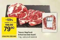 Tesco Tesco Vepřová krkovice bez kosti, 1 kg nabídka
