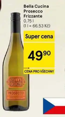 Bella Cucina Prosecco Frizzante, 0,75 l