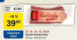 Tesco Kmotr Kmotrovky, 100 g, více druhů nabídka