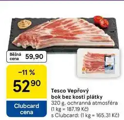 Tesco Tesco Vepřový bok bez kosti plátky, 320 g nabídka