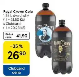 Tesco Royal Crown Cola, 1.33 l nabídka
