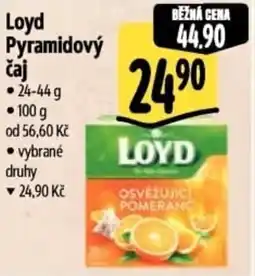 Albert Loyd Pyramidový čaj nabídka