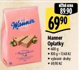 Albert Manner Oplatky nabídka
