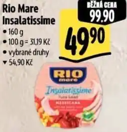 Albert Rio Mare Insalatissime nabídka