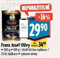 Albert Franz Josef Olivy nabídka