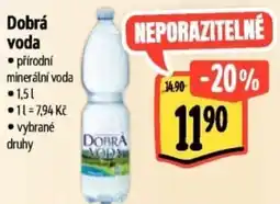 Albert Dobrá voda nabídka