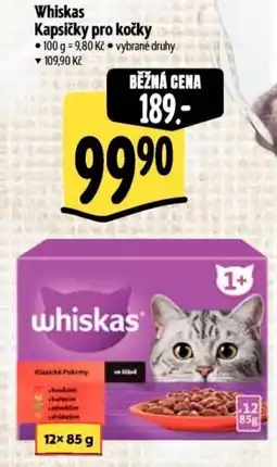 Albert Whiskas Kapsičky pro kočky nabídka