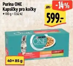 Albert Purina ONE Kapsičky pro kočky nabídka