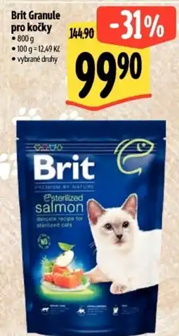 Albert Brit Granule pro kočky nabídka