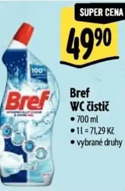 Albert Bref WC čistič nabídka