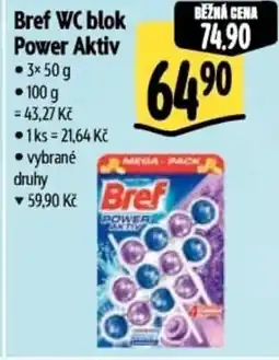 Albert Bref WC blok Power Aktiv nabídka