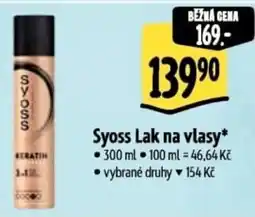 Albert Syoss Lak na vlasy nabídka