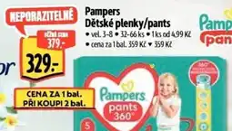 Albert Pampers Dětské plenky/pants nabídka