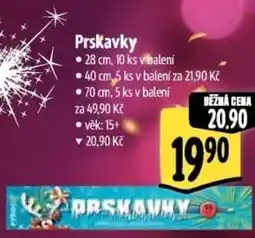 Albert Prskavky nabídka