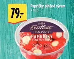 Albert Papričky plněné sýrem nabídka