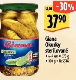 Albert Giana Okurky sterilované nabídka