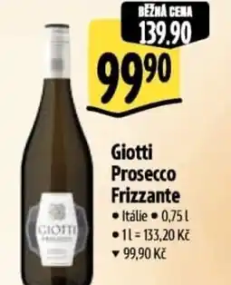 Albert Giotti Prosecco Frizzante nabídka