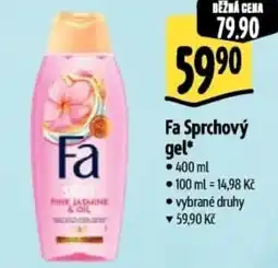 Albert Fa Sprchový gel nabídka
