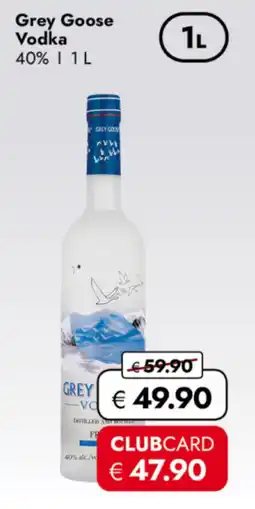 TRAVEL FREE Grey Goose Vodka 40% nabídka