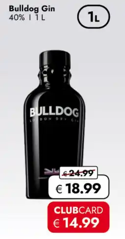TRAVEL FREE Bulldog Gin 40% nabídka