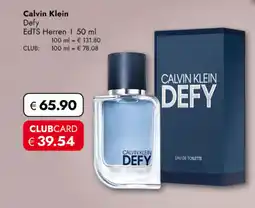 TRAVEL FREE Calvin Klein Defy EdTS Herren nabídka