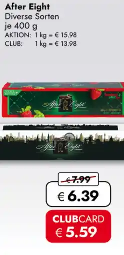 TRAVEL FREE After Eight nabídka