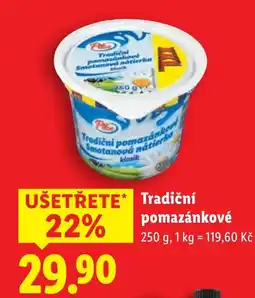 Lidl Tradiční pomazánkové nabídka