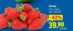 Lidl Jahody nabídka