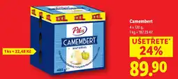 Lidl Camembert nabídka