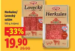 Lidl Pikok Herkules/ Lovecký salám nabídka