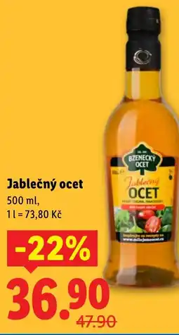 Lidl Jablečný ocet nabídka