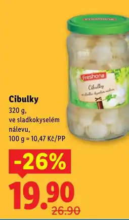 Lidl Cibulky nabídka