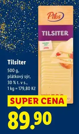 Lidl Pilos Tilsiter nabídka