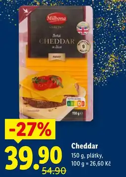 Lidl Cheddar nabídka