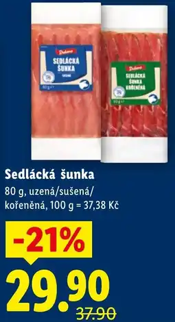 Lidl Sedlácká šunka nabídka