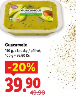 Lidl Guacamole nabídka