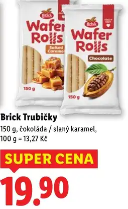 Lidl Brick Trubičky nabídka