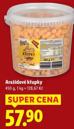 Lidl Arašídové křupky nabídka