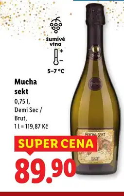 Lidl Mucha sekt nabídka