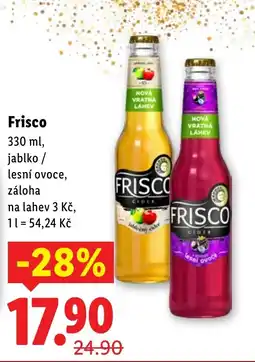 Lidl Frisco nabídka