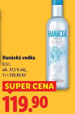 Lidl Hanácká vodka nabídka