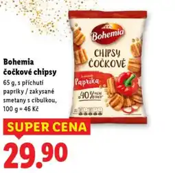 Lidl Bohemia čočkové chipsy nabídka