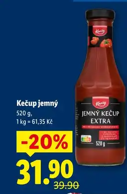 Lidl Kania Kečup jemný nabídka