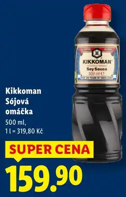 Lidl Kikkoman Sójová omáčka nabídka