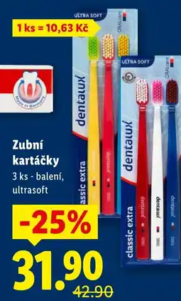 Lidl Zubní kartáčky nabídka