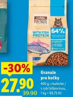 Lidl Granule pro kočky nabídka